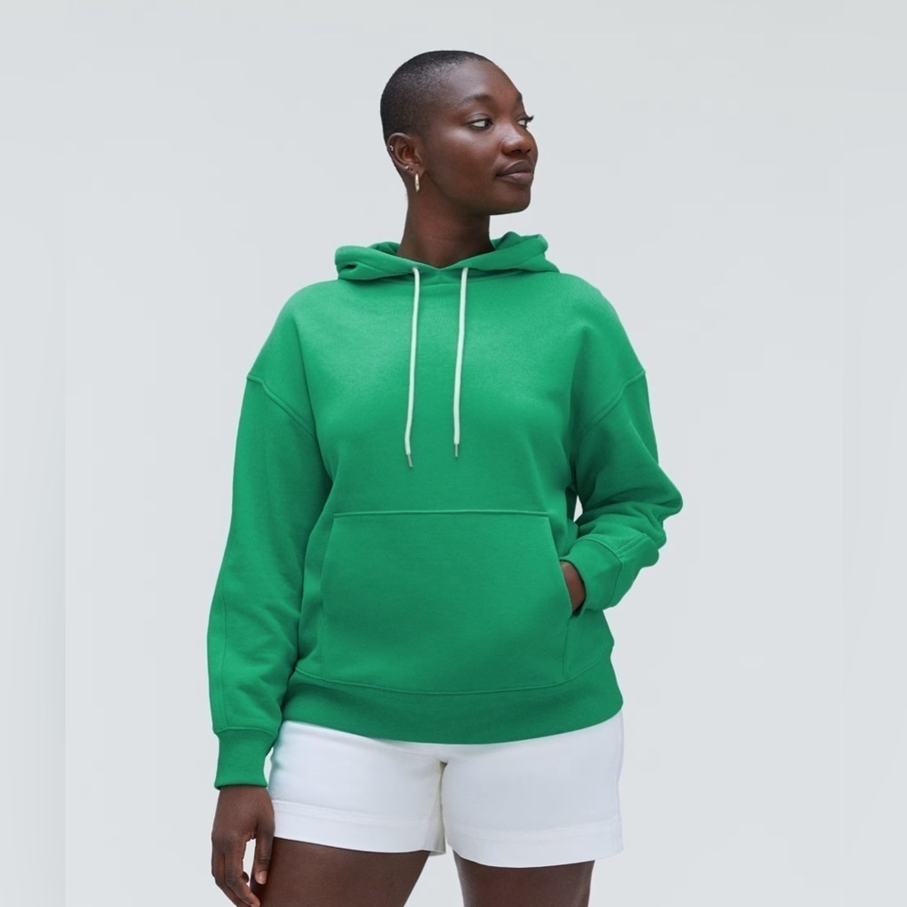 Everlane Women’s The Track Organic Cotton Popover Hoodie Size Small